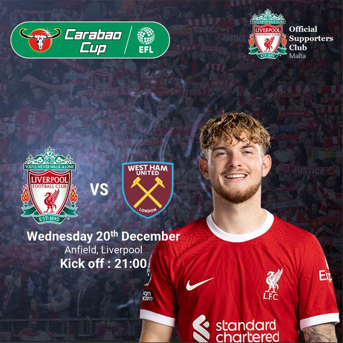17.01 Spieltag League Cup 2023/24 » 20.12. 21:00 h » FC Liverpool - West Ham United 5:1 (1:0) - Seite 2 41230710
