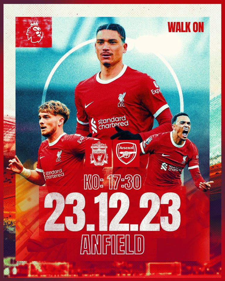 18 Spieltag der Premier League 2023/24 » 23.12. 18:30 h » FC Liverpool - FC Arsenal 1:1 (1:1) 41385711
