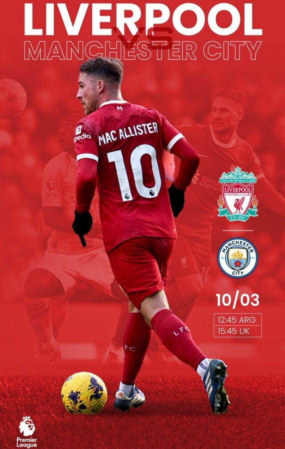 28. Spieltag der Premier League 2023/24 » 10.03. 16:45 h » FC Liverpool - Manchester City 1:1 (0:1) - Seite 6 43005711