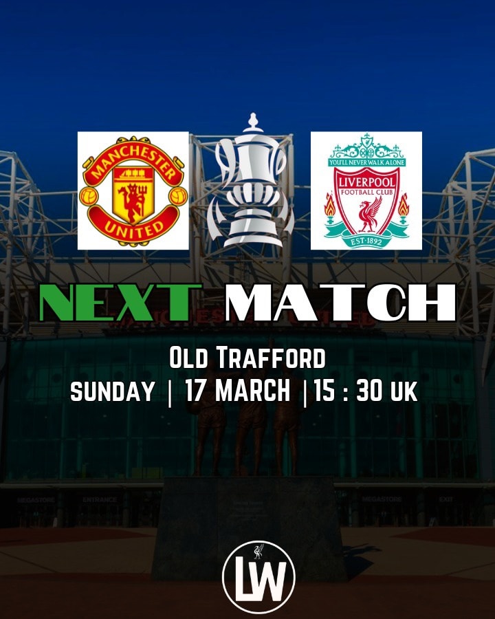 28.02 Spieltag FA Cup Viertelfinale » 2023/24 » 17.03. 16:30 h » Manchester United - FC Liverpool 4:3 (1:2;2:2)n.V. - Seite 2 43362110