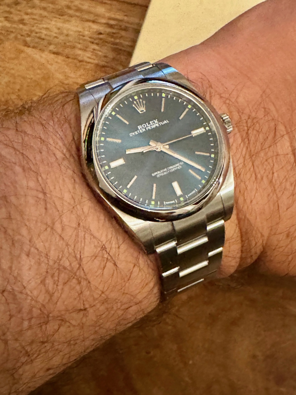 [Vends] Rolex Oyster Perpetual 114300 blue dial - 6500€ Img_7114