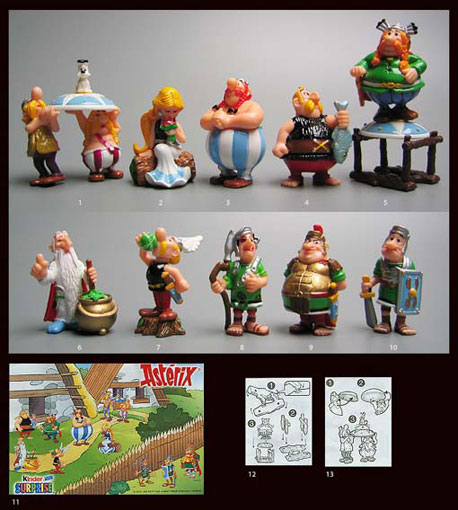 Astérix série allemande 2000 et francaise 2003 A9010