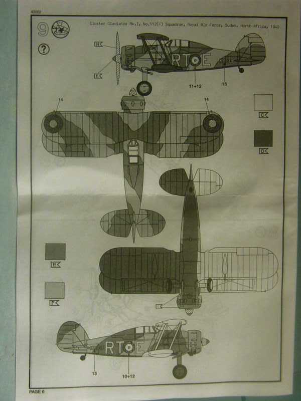 Comparatif GLOSTER GLADIATOR 1/72ème Imag0288