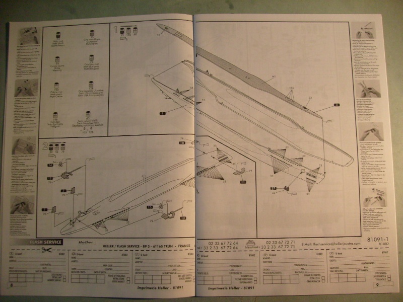 kriegsmarine - [Heller]Set Kriegsmarine au 400 eme S7305054