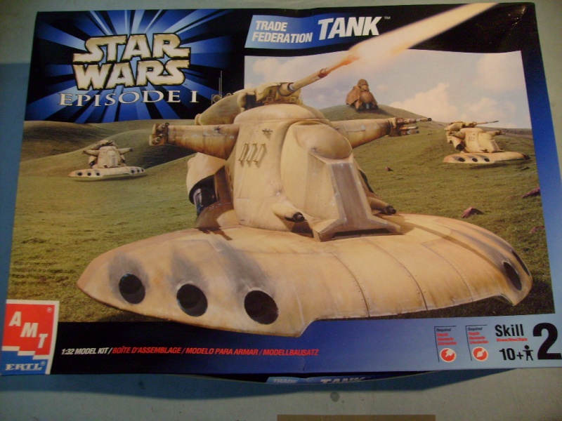 [AMT-ERTL] STAR WARS Tank Fédération du commerce 1/32ème Réf 30123 S7305418