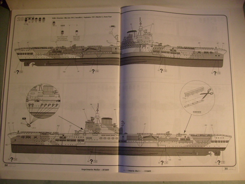 Porte-avions HMS ILLUSTRIOUS 1/400eme Réf 81089 S7307414