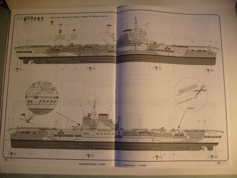 Porte-avions HMS ILLUSTRIOUS 1/400eme Réf 81089 S7307414