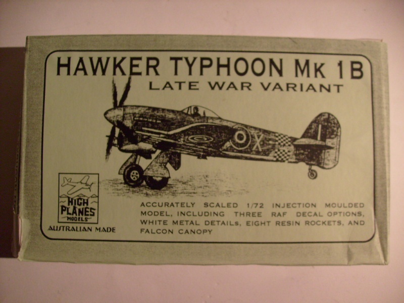 Comparatif des Typhoons mk 1 B de diverses marque S7307669