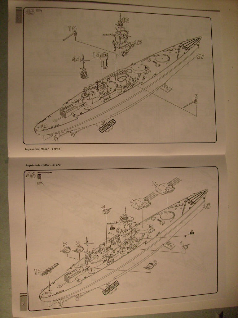 Cuirassé DUNKERQUE 1/400ème Réf 81073 S7308362