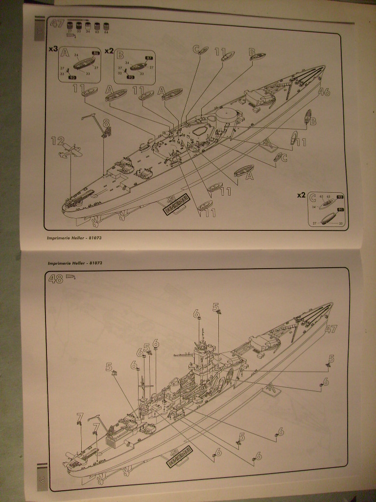 Cuirassé DUNKERQUE 1/400ème Réf 81073 S7308363