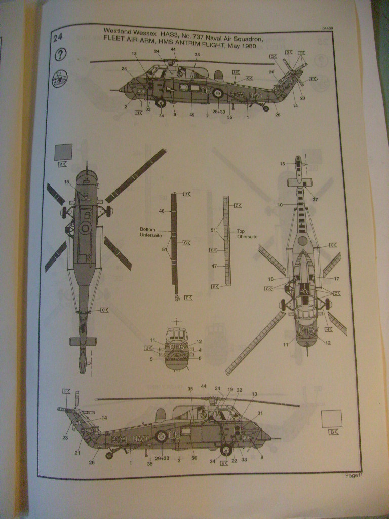 [Revell] Westland Wessex HAS3 S7308993