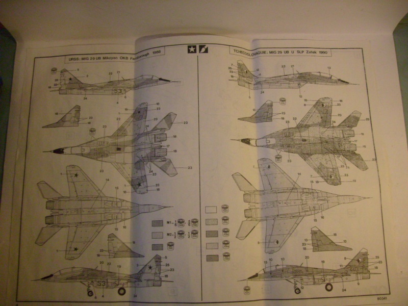 MIKOYAN-GUREVICH MiG 29 UB 1/72ème Réf 80341 S7309718