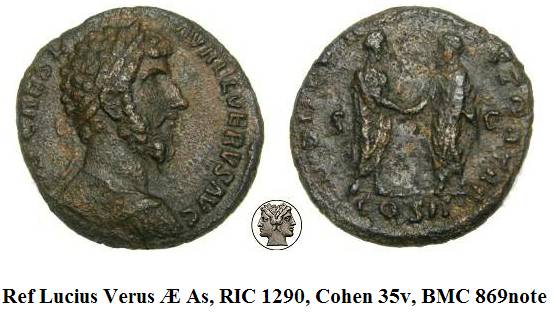 As de LVCIVS VERVS - 161 AD Verus_10