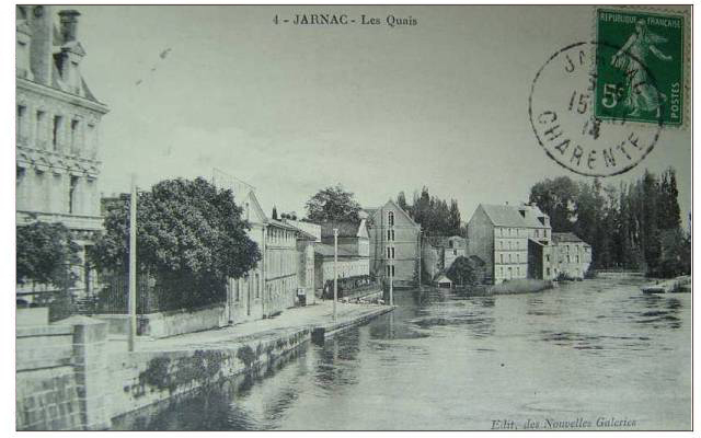 Jarnac (16200) d'hier et d'aujourd'hui Quais10