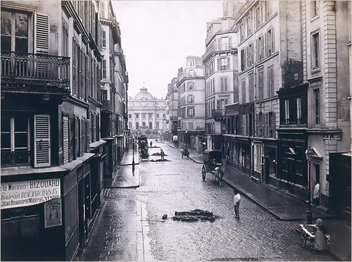 Photographies de Paris au XIXe siècle Rue-co10