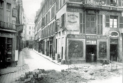 Photographies de Paris au XIXe siècle Rue-ma10