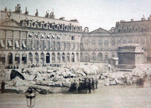 Photographies de Paris au XIXe siècle Ruine-10