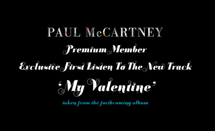 mccartney - Ecoutez "My Valentine" en exclusité sur le site officiel de Paul McCartney Captur12