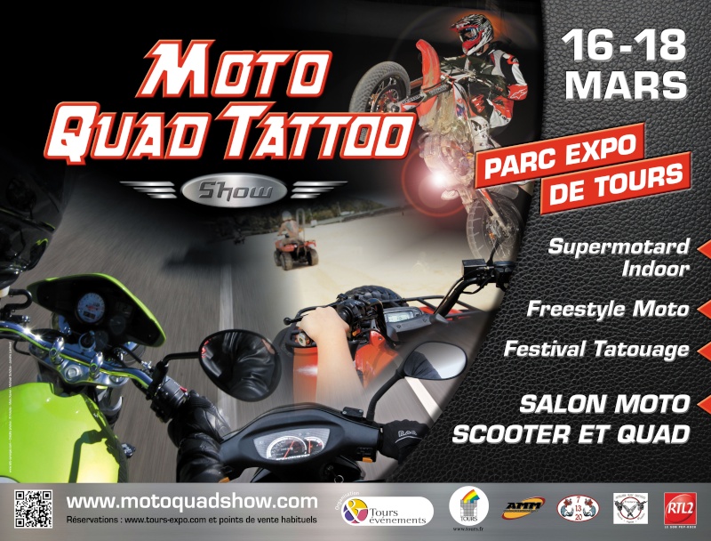 (16 au 19 Mars) - Moto Quad Show - salon moto à Tours Visuel10
