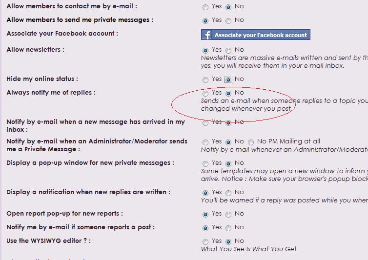 HOW TO . . . stop getting emails everytime someone replies to your post Notify10