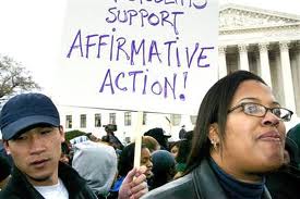 Que pensez of affirmative action? 186