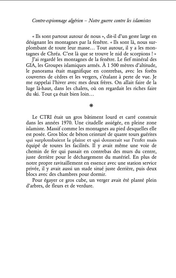 Quelques extraits du livre chaud « Contre-espionnage algérien : notre guerre contre les islamistes » - Page 3 Blida12