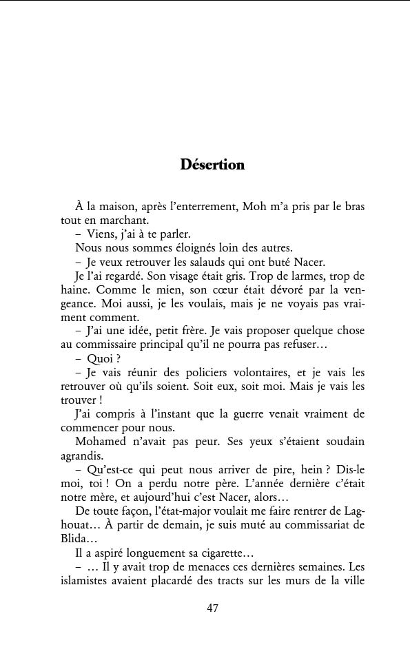 Quelques extraits du livre chaud « Contre-espionnage algérien : notre guerre contre les islamistes » - Page 2 Desert10