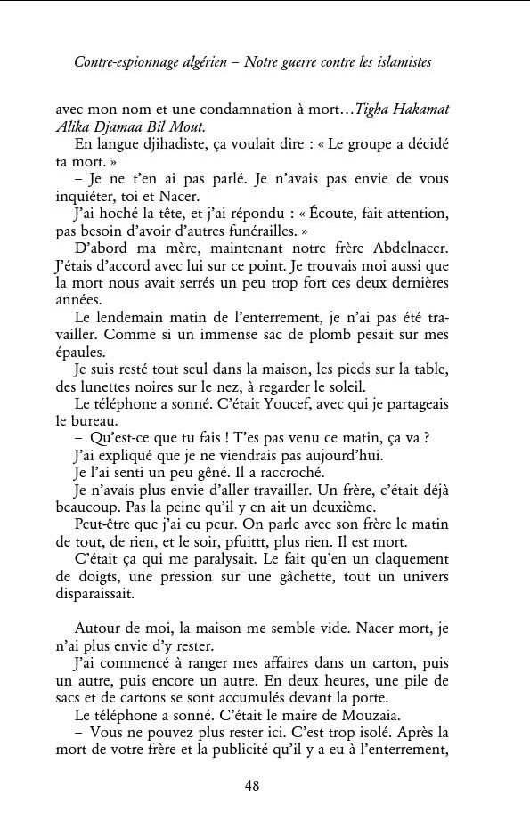 Quelques extraits du livre chaud « Contre-espionnage algérien : notre guerre contre les islamistes » - Page 2 Desert11