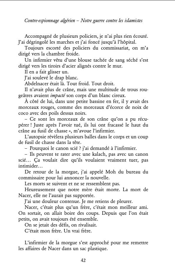 Quelques extraits du livre chaud « Contre-espionnage algérien : notre guerre contre les islamistes » Frere11