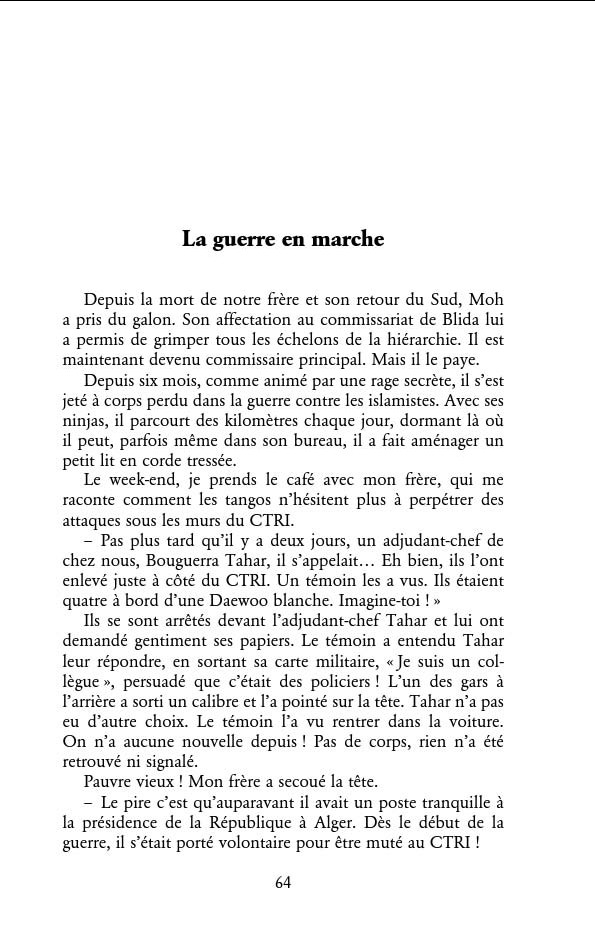 Quelques extraits du livre chaud « Contre-espionnage algérien : notre guerre contre les islamistes » - Page 2 Guerre10