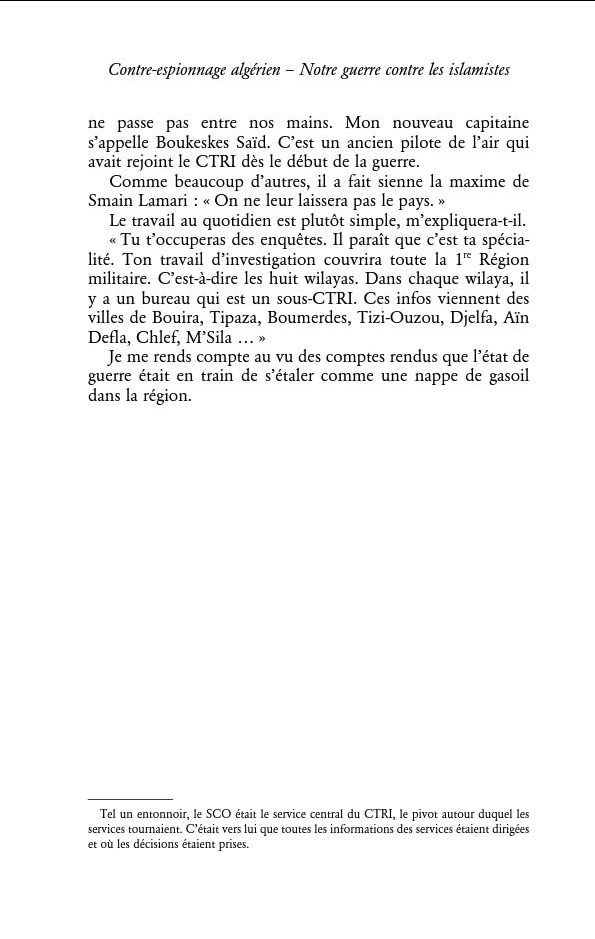 Quelques extraits du livre chaud « Contre-espionnage algérien : notre guerre contre les islamistes » - Page 3 Vie13