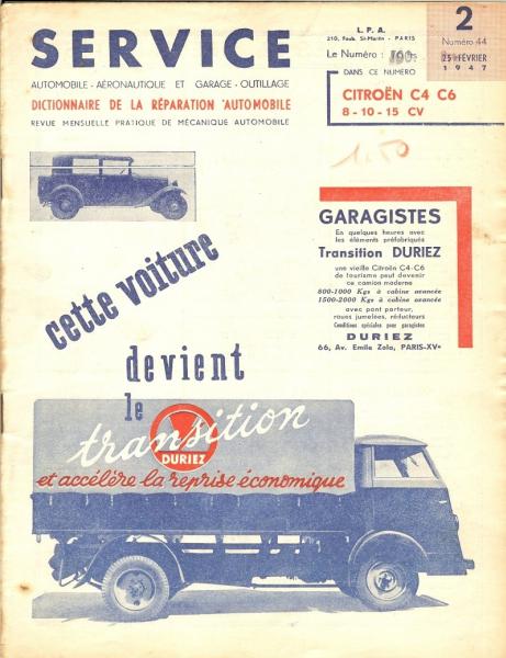 tracteur citroen Numeri10