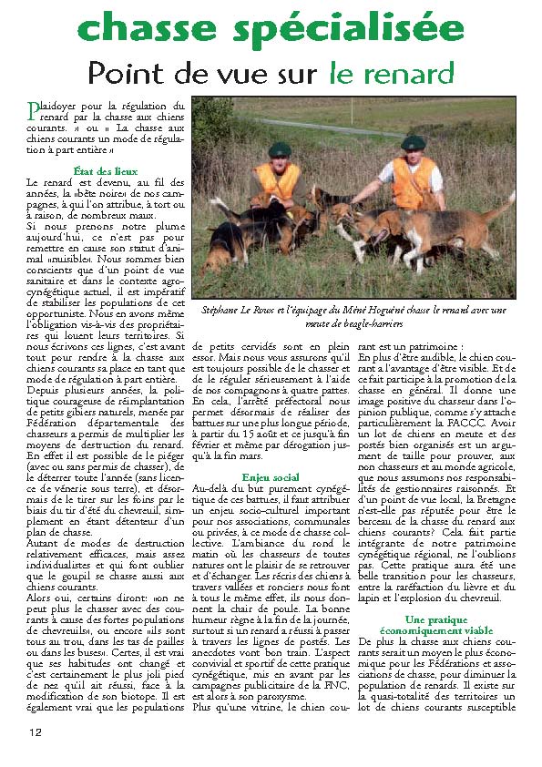 Plaidoyer pour le renard Chasse11