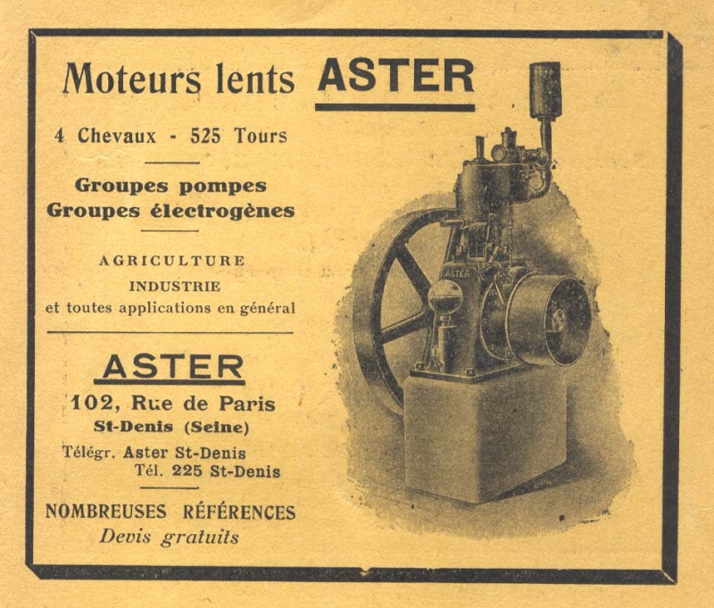 L´Aster engine for sale Aster11