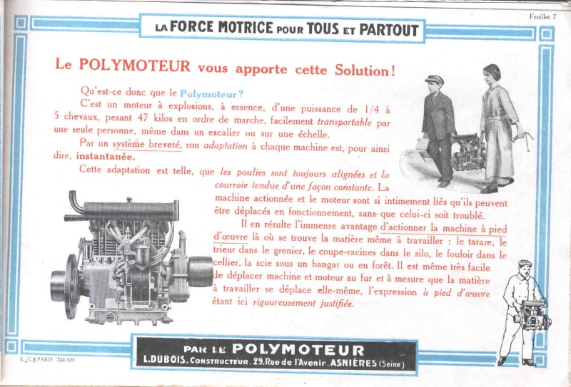 polymoteur dubois Polymo10