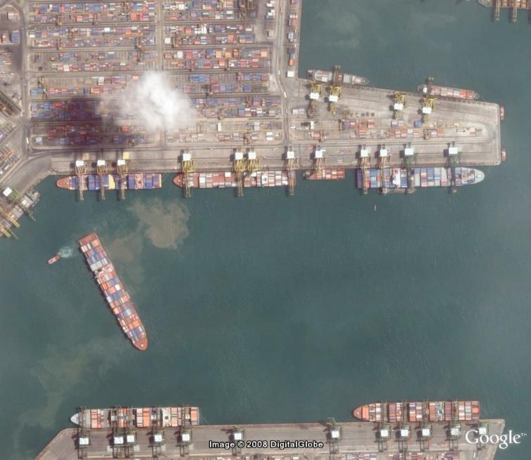 Porte containers, singapore, chine, asie Cargo110