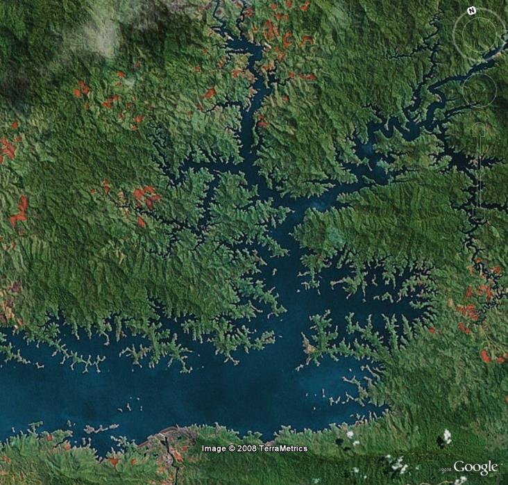 Lac, Kerangang, Bornéo - Malaisie Cotes_10