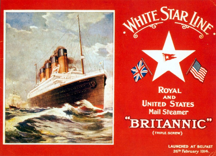 HMHS Britannic : l'Histoire Britan10