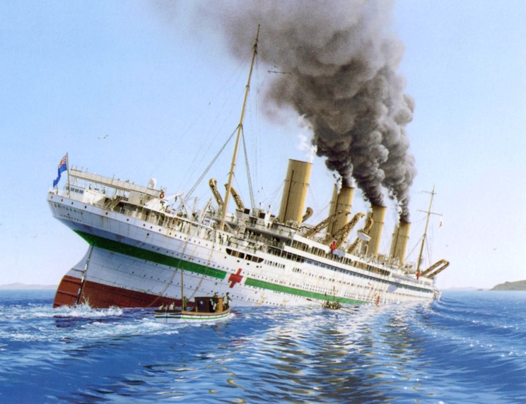 HMHS Britannic : l'Histoire Britan12