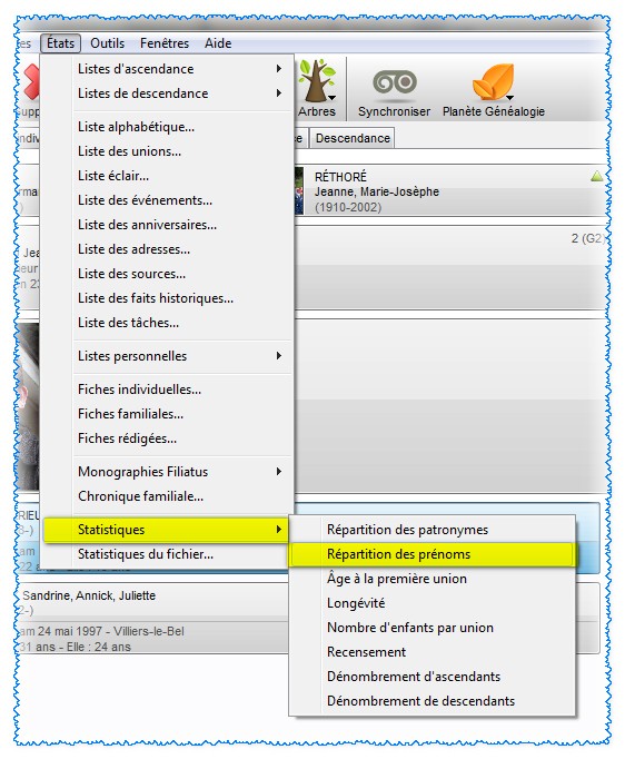 [résolu]comment "purger" les fichiers de prenoms ou de metiers 120