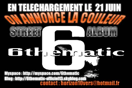 6THEMATIC - ON ANNONCE LA COULEUR (street album) 6thema10