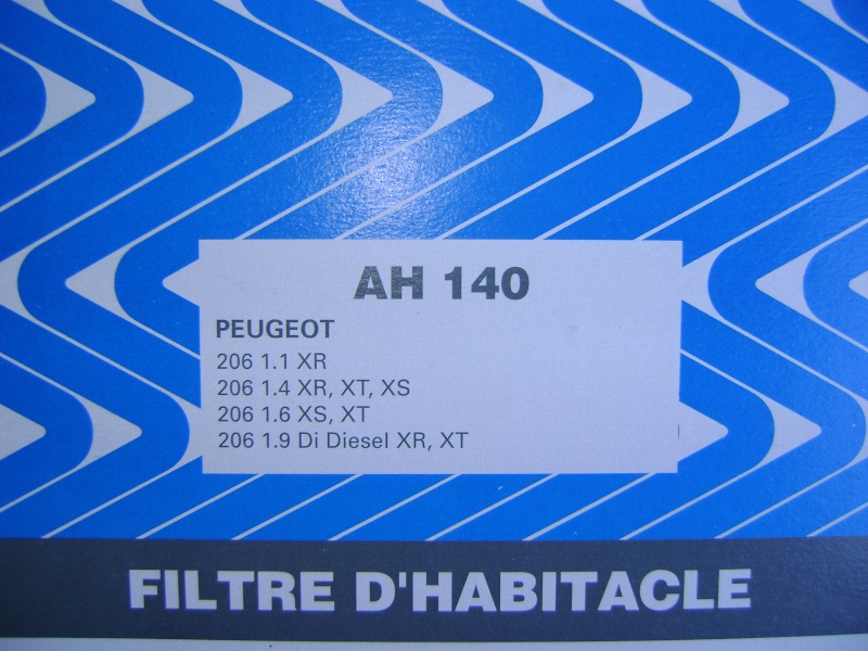 [ Peugeot 206 ] Changement filtre d'habitacle (tuto) 118