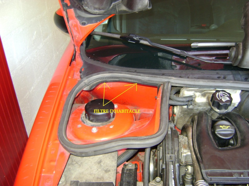 tuto - [ Peugeot 206 ] Changement filtre d'habitacle (tuto) 311