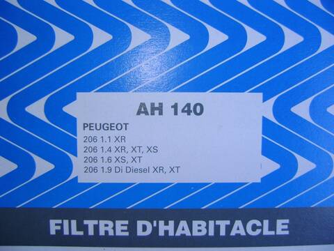 Peugeot 206 ] Changement filtre d'habitacle (tuto)