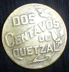 Guatemala, 2 centavos, 1943 2_cent13