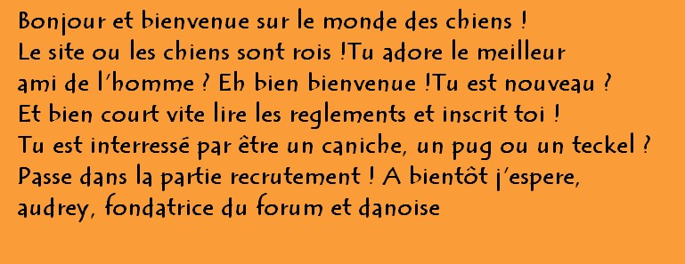 crer un forum : Le monde des chiens Messag10