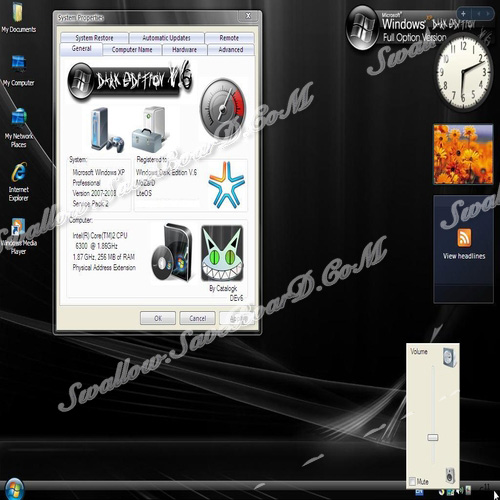        Windows XP Dark Edition v6 7x1u1i10