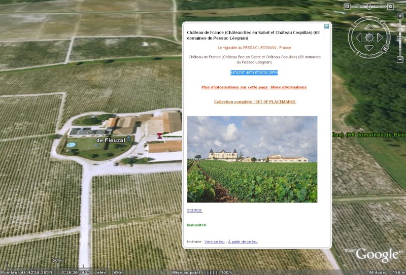Le vignoble du Pessac Leognan Chatea59
