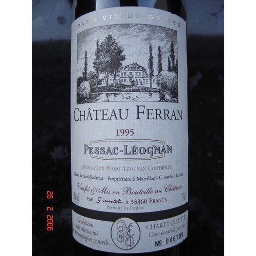 Le vignoble du Pessac Leognan - Page 2 Ferran10
