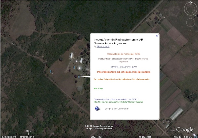 Observatoires astronomiques vus avec Google Earth - Page 18 Repere10